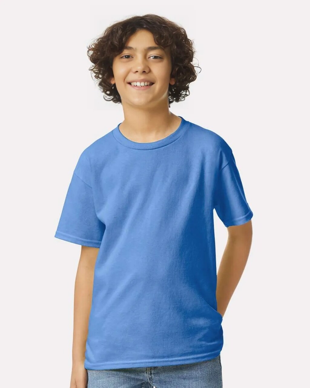Gildan® Ultra Cotton Youth Crewneck Short Sleeve T-Shirt Perfect for School, Sports & Custom Printing Cotton Tee